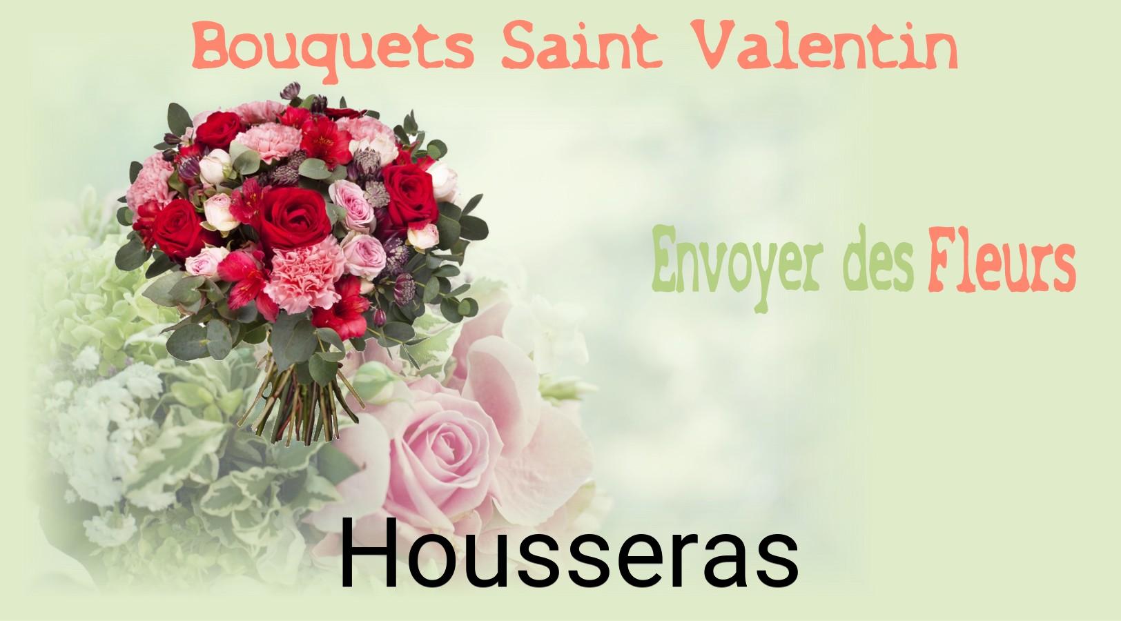 Roses de Saint-Valentin livrées à Housseras